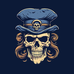 Vector skull