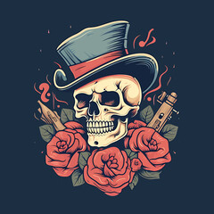 Vector skull
