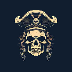 Vector skull