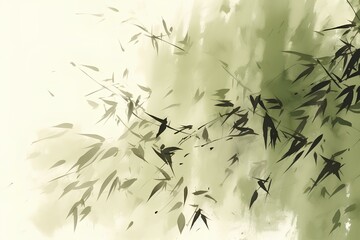 bamboo made by midjourney