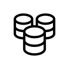database line icon