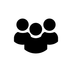 group glyph icon