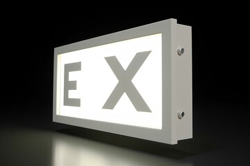 Obraz premium sign on black made by midjourney