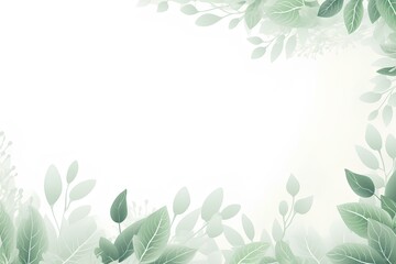 green floral background made by midjeorney