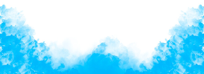 color smoke transparent background