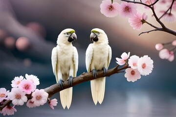 pair of birds generated by AI