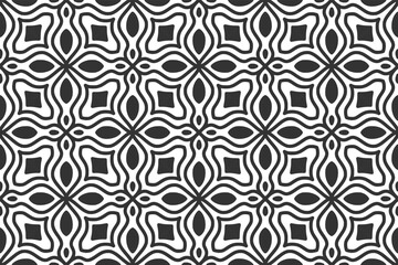 Seamless abstract geometric shape pattern