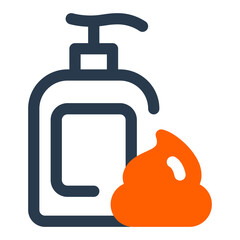 Skincare and hydration vector icon