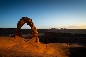 Delicate Arch Golden Hour