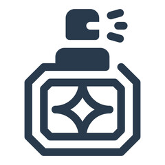 Perfume for fragrance vector icon