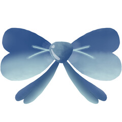 Dark blue ribbon 