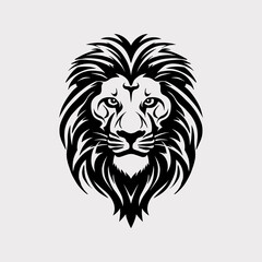 lion head vector