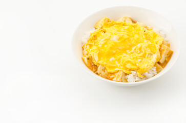 ふわふわ玉子のせ麻婆丼