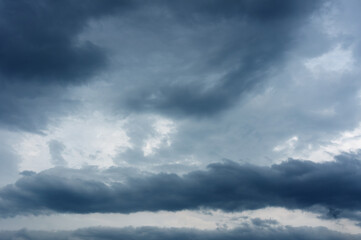 Sky and dark clouds