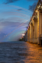 Banpo Bridge Rainbow Fountain