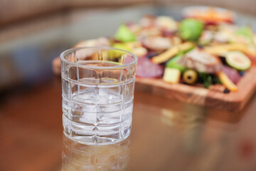 champagne and cup glass embodies celebration, luxury, and toasts, symbolizing joyous moments and achievements in elegant social gatherings