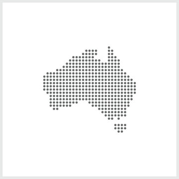 recommend clip art: Australia vector icon.simple Austalia Map icon