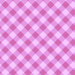 Vector abstract seamless pattern of checkered pink and white simple design