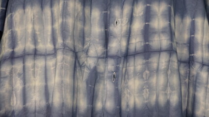Abstract background and texture. Thai folk fabric pattern of Tie-dye fabric