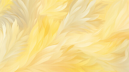 yellow delicate flower petals and lines pattern soft color background softcolor