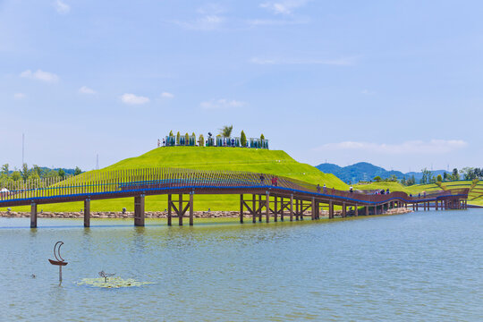 Suncheon Bay National Garden, South Jeolla province, South Korea.