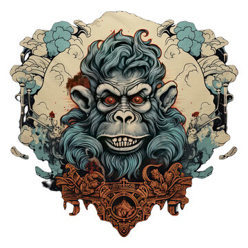  Monkey style
Discover the untamed beauty of the animal kingdom through this AI-generated monkey masterpiece.