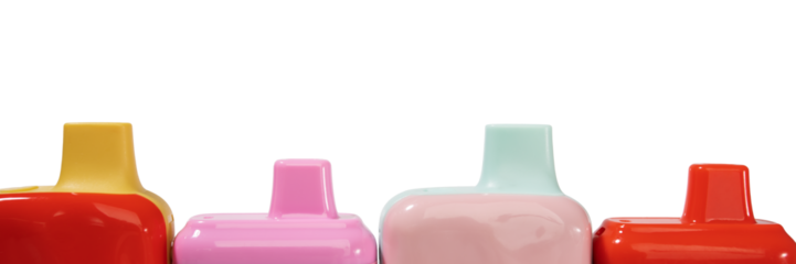 vape isolated close up, electronic disposable cigarettes