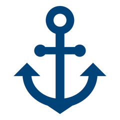 Anchors icon on white background