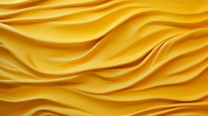 Obraz premium bright yellow volumetric lines wall silk stucco.