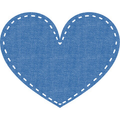 Blue Jeans denim fabric material cotton texture heart fashion y2k vintage old school cool kids