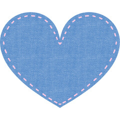 Blue Jeans denim fabric material cotton texture heart fashion y2k vintage old school cool kids