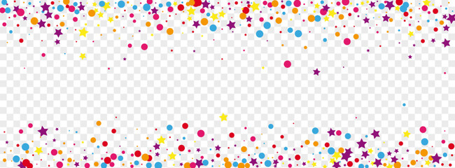 Multicolored Dot Background Transparent Vector. Circle Shrovetide Illustration. Rainbow Congratulation. Bright Round Festival. Element Event Card.