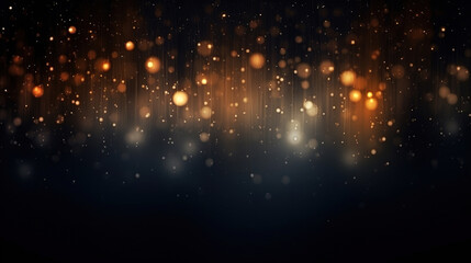 Obraz premium Glittering blurred Lights background.Generative Ai