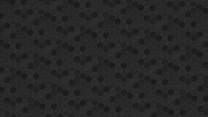 Paving block hexagonal black background