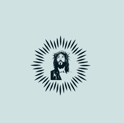 THESE HIGH QUALITY JESUS VECTOR FOR USING VARIOUS TYPES OF DESIGN WORKS LIKE T-SHIRT, LOGO, TATTOO AND HOME WALL DESIGN
