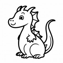 Fototapeta premium Zeichnung/ Bild zum ausmalen