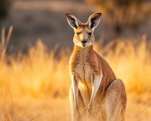 photography of Kangaroo wild animal