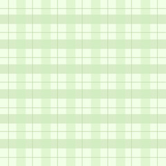 Vector seamless plaid background, green pattern design vector