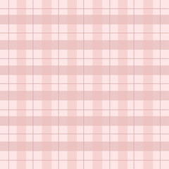 Vector seamless plaid background, red pattern design vector