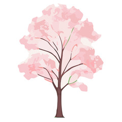 TREE WATERCOLOR ELEMENT FOR DESIGN