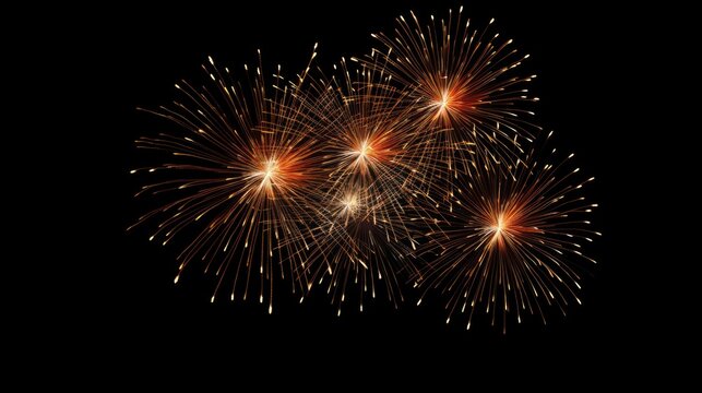 Image of abstract colored firework background