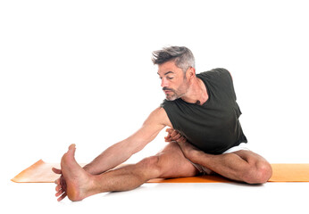 Fototapeta premium hatha yoga asana