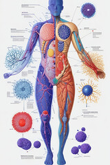 A vivid representation of immunotherapy medical.,generative AI