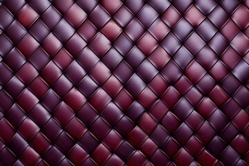 Leather woven diagonal texture with highlights in purple brown colour, classic style