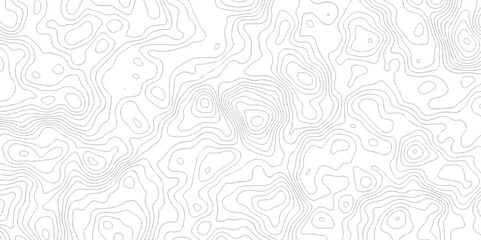Black and white topography contour lines map isolated on white background. Pattern with lines and dots The stylized height of the topographic map contour in lines and contours isolated on transparent.