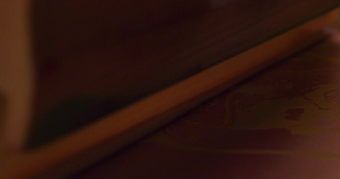 Close up of screen during the screen printing process 2