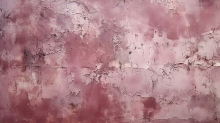 Fototapeta premium Close Up of a plaster Wall in burgundy Colors. Antique Background 