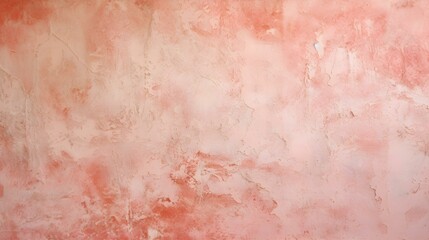 Fototapeta premium Close Up of a plaster Wall in light red Colors. Antique Background 
