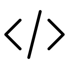 Code editing icon