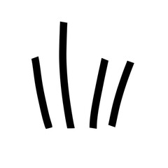 Rays Line Scribble Doodle